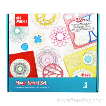 Spirograph Drawing Set Big combo haute valeur